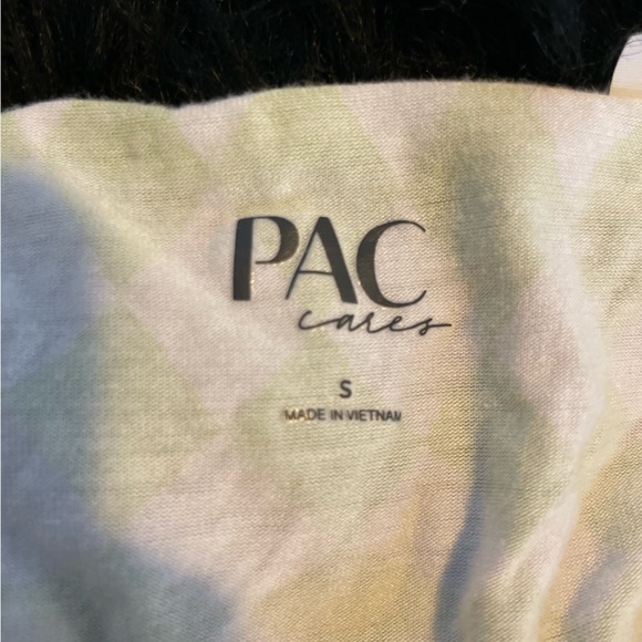 Pacsun Green Checkered Asymmetrical Top - Picture 4 of 4